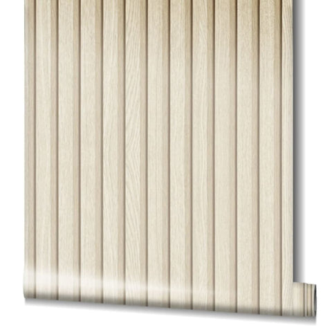 Noordwand Tapete Botanica Wooden Slats Beige