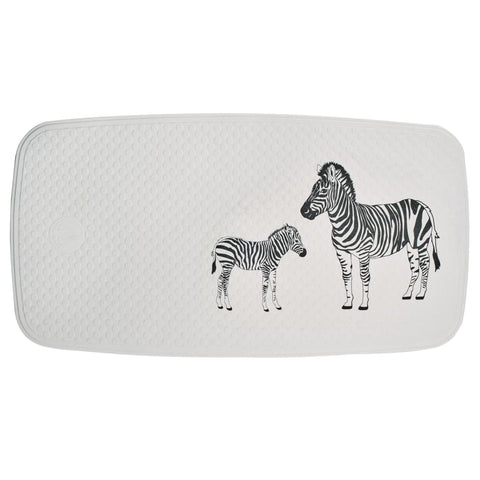 RIDDER Badewanneneinlage Zebra 38x72 cm Weiß und Schwarz