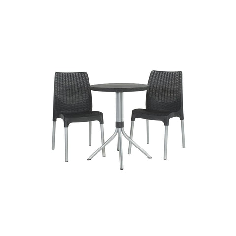 Keter Bistro-Set Chelsea Graphit 223562