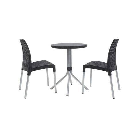 Keter Bistro-Set Chelsea Graphit 223562