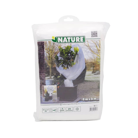 Nature Frostschutzflies Hülle 30 g/m² Weiß 4x6 m