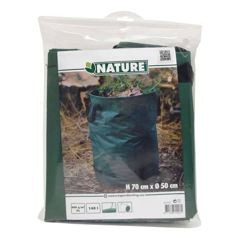 Nature Gartenabfallsack Rund 140 L Grün