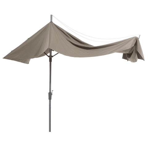 Madison Sonnenschirm Asymmetric Sideway 360x220 cm Taupe PC15P015