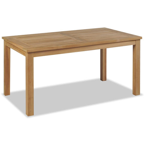 vidaXL Couchtisch 90x50x45 cm Massivholz Teak