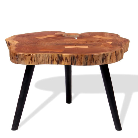 vidaXL Couchtisch Massivholz Akazie (55-60)x40 cm