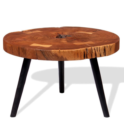 vidaXL Couchtisch Massivholz Akazie (55-60)x40 cm