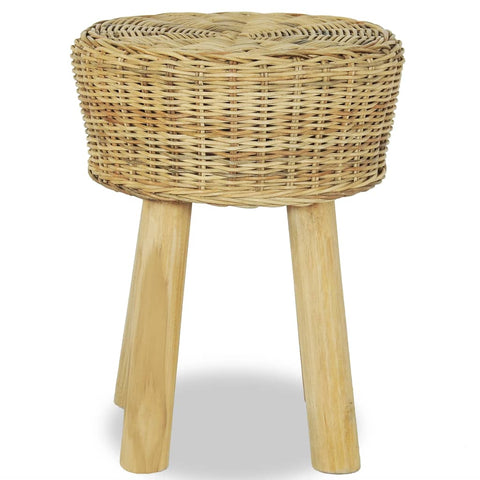 vidaXL Barhocker Natur Rattan