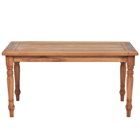 vidaXL Batavia Couchtisch Kolonialstil Teak 90 x 50 x 45 cm