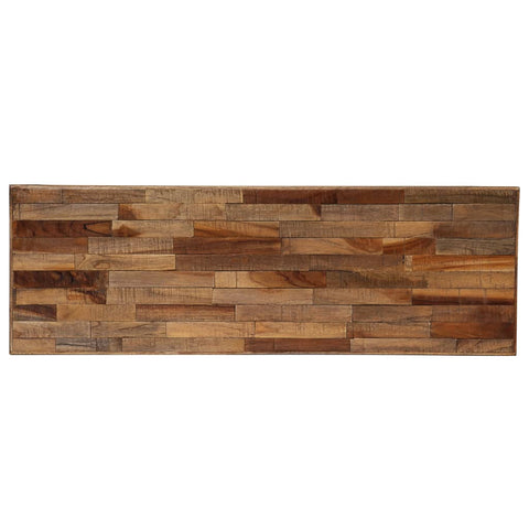 vidaXL Konsolentisch Recyceltes Massivholz Teak 90 x 30 x 76 cm