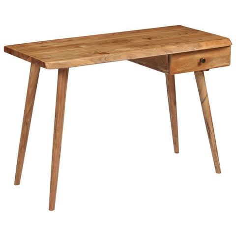 vidaXL Schreibtisch Akazienholz Massiv 110 x 50 x 76 cm