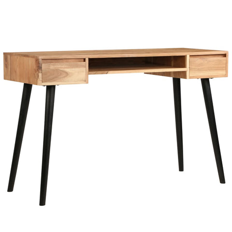 vidaXL Schreibtisch Akazienholz Massiv 118 x 45 x 76 cm