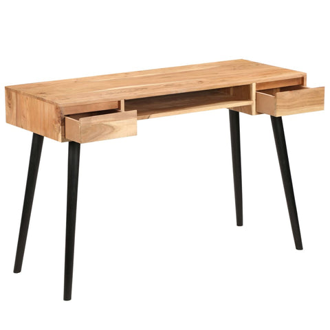 vidaXL Schreibtisch Akazienholz Massiv 118 x 45 x 76 cm