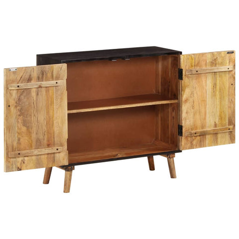 vidaXL Sideboard Massivholz Mango 85x30x75 cm