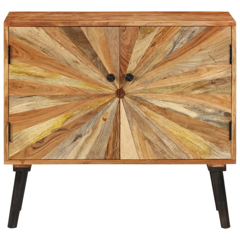 vidaXL Sideboard Massivholz Mango 85x30x75 cm