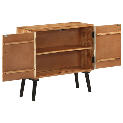 vidaXL Sideboard Massivholz Mango 85x30x75 cm