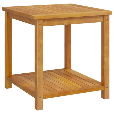 vidaXL Beistelltisch Massivholz Akazie 45x45x45 cm