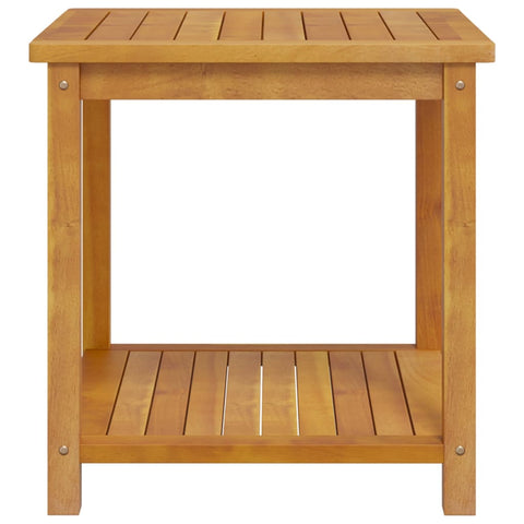 vidaXL Beistelltisch Massivholz Akazie 45x45x45 cm