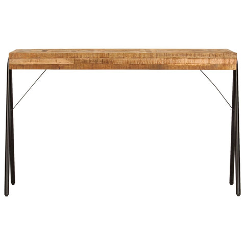 vidaXL Schreibtisch Massivholz Mango 118 x 50 x 75 cm