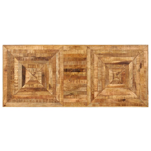 vidaXL Schreibtisch Massivholz Mango 118 x 50 x 75 cm