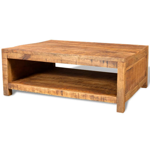 vidaXL Couchtisch Massivholz Mango