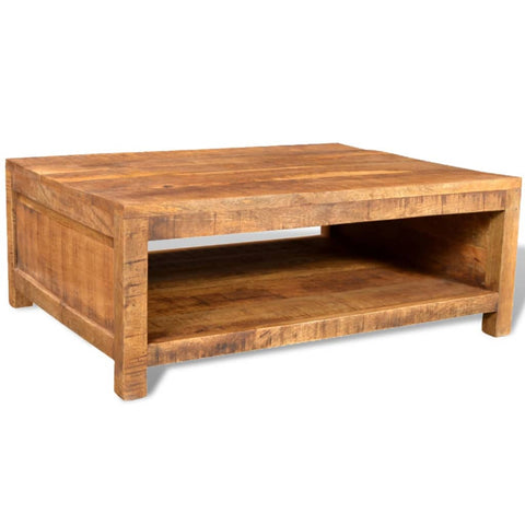 vidaXL Couchtisch Massivholz Mango