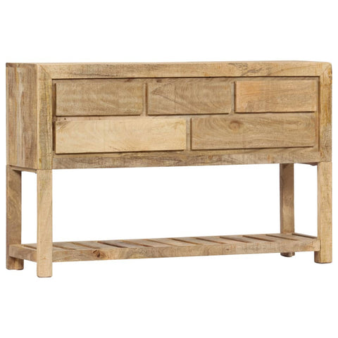 vidaXL Sideboard 120x30x75 cm Massivholz Mango