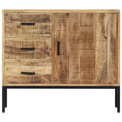 vidaXL Sideboard 88x30x71 cm Massivholz Mango