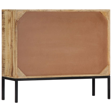 vidaXL Sideboard 88x30x71 cm Massivholz Mango