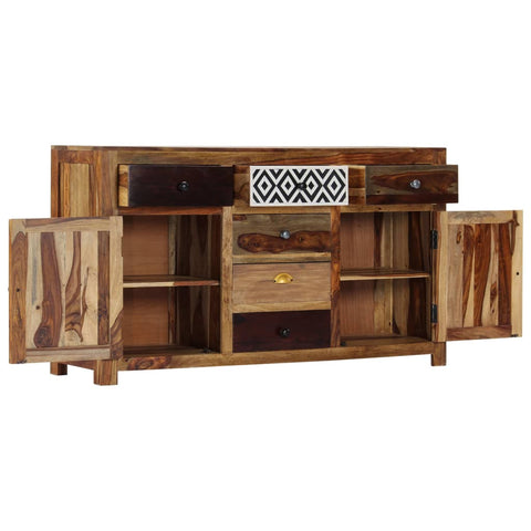 vidaXL Sideboard 140x40x80 cm Massivholz