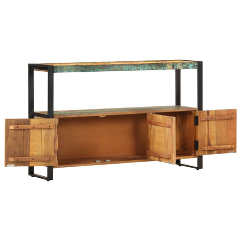 vidaXL Sideboard 120x30x75 cm Altholz Massiv