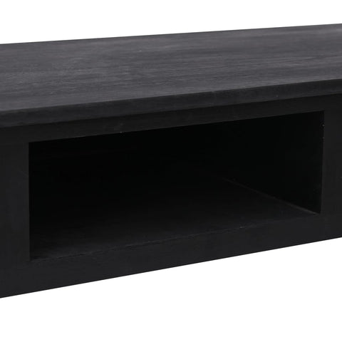 vidaXL Konsolentisch Schwarz 110 x 45 x 76 cm Holz