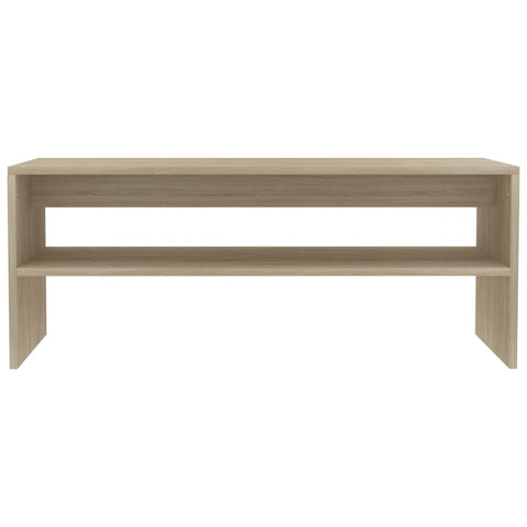 vidaXL Couchtisch Sonoma-Eiche 100x40x40 cm Holzwerkstoff