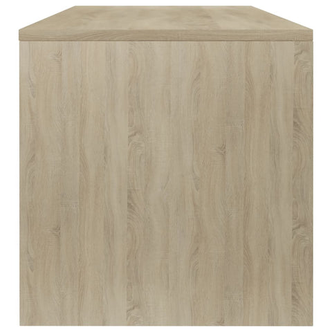 vidaXL Couchtisch Sonoma-Eiche 100x40x40 cm Holzwerkstoff