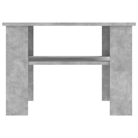 vidaXL Couchtisch Betongrau 60x60x42 cm Holzwerkstoff