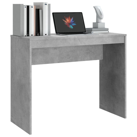 vidaXL Schreibtisch Betongrau 90x40x72 cm Holzwerkstoff