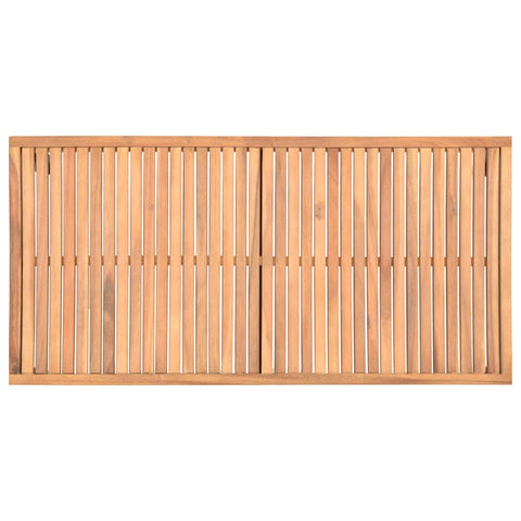 vidaXL Garten-Couchtisch 110x55x36 cm Massivholz Akazie