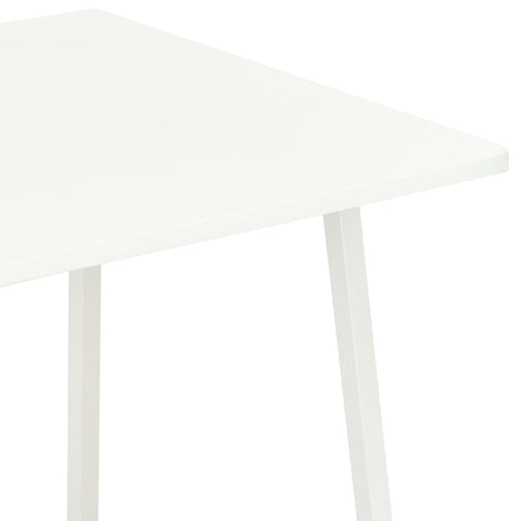 vidaXL Schreibtisch mit Regaleinheit Weiß 102×50×117 cm