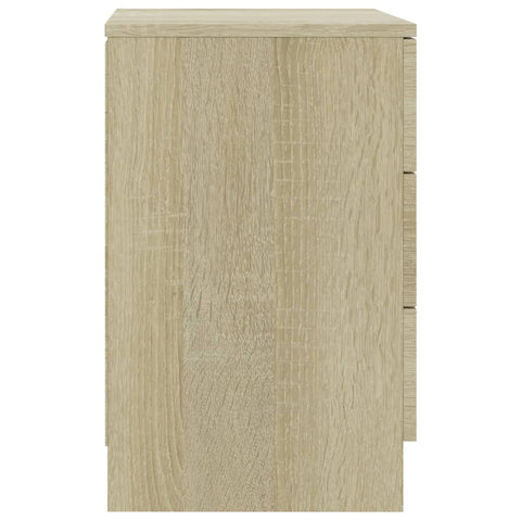 vidaXL Nachttisch Sonoma Eiche 38x35x56 cm Holzwerkstoff