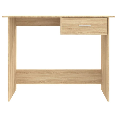 vidaXL Schreibtisch Sonoma-Eiche 100x50x76 cm Holzwerkstoff