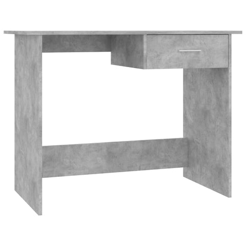 vidaXL Schreibtisch Betongrau 100×50×76 cm Holzwerkstoff