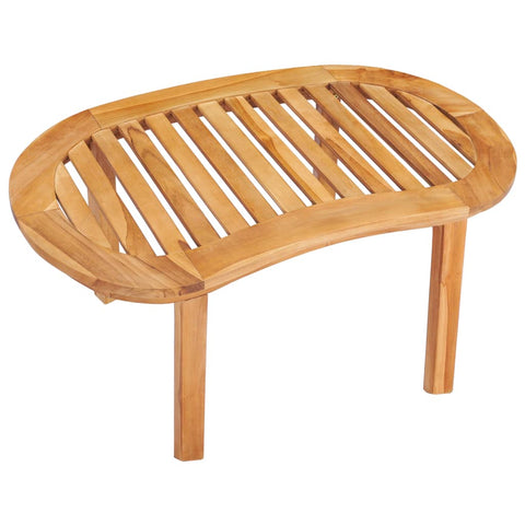 vidaXL Couchtisch 90x50x45 cm Massivholz Teak