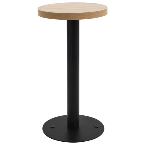 vidaXL Bistrotisch Hellbraun 40 cm MDF