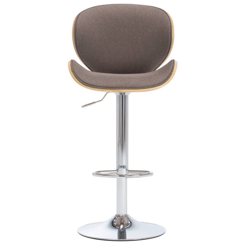 vidaXL Barhocker Taupe Stoff