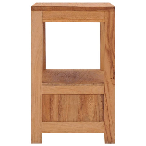 vidaXL Nachttisch 40x30x50 cm Massivholz Teak