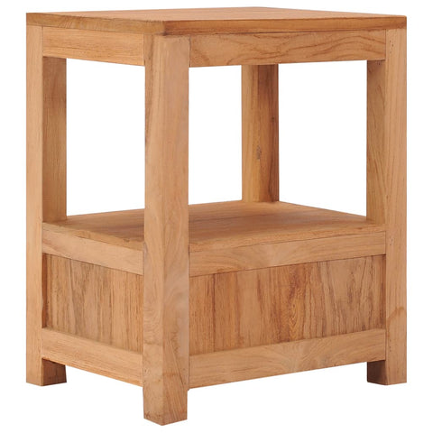 vidaXL Nachttisch 40x30x50 cm Massivholz Teak