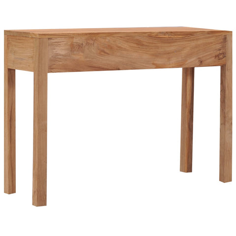 vidaXL Konsolentisch 110x35x75 cm Massivholz Teak