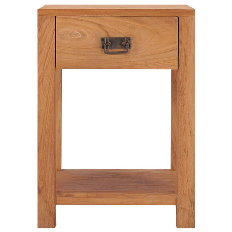 vidaXL Nachttisch 35x35x50 cm Massivholz Teak