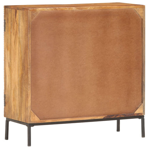 vidaXL Sideboard 75 x 30 x 75 cm Massivholz Mango