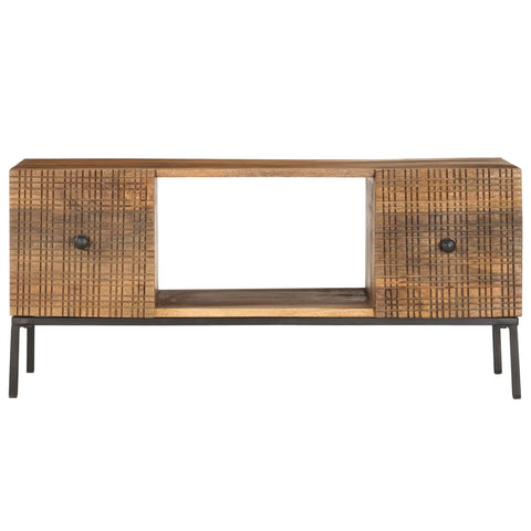 vidaXL Couchtisch 90×45×40 cm Massivholz Mango