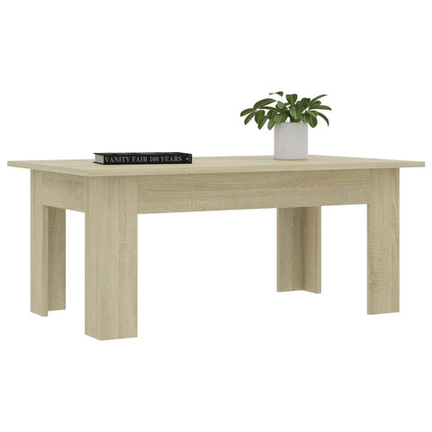 vidaXL Couchtisch Sonoma-Eiche 100x60x42 cm Holzwerkstoff